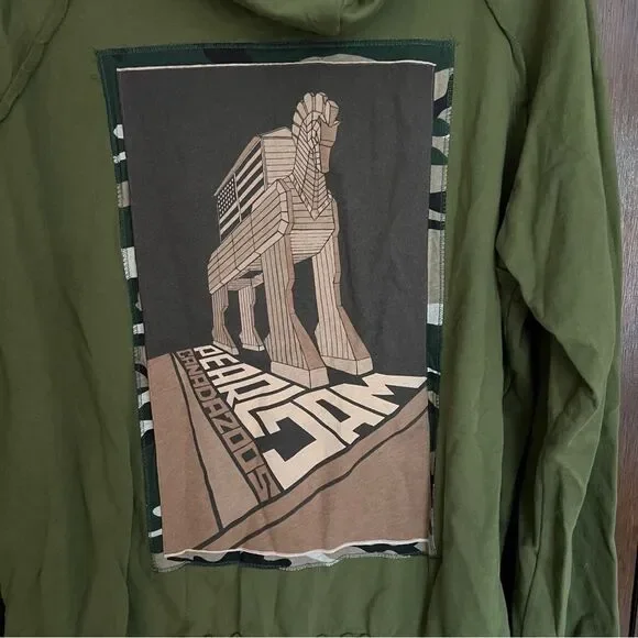 VTG - AUTHENTIC Pearl Jam Hoodie - Canadian Tour CRASH 2005 - Sz: L MINT - Picture 4 of 5